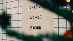 For Unto Us a Child is Born Banner  image 10
