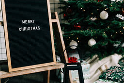 Merry Christmas Letter Board  image 1