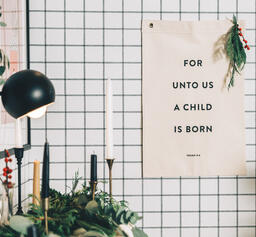 For Unto Us a Child is Born Banner  image 3