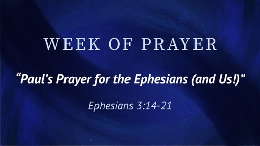Week of Prayer 