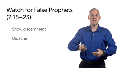 Present Claims versus Future Judgment (Matt 7:13–27)