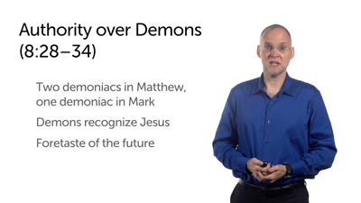 Jesus’ Authority over Nature and Demons (Matt 8:23–34)