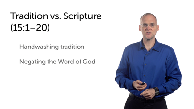 Water and Tradition under Divine Authority (Matt 14:22–15:20)