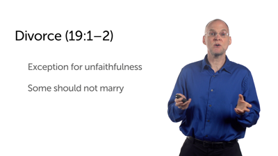 Grounds for Divorce and Welcoming Children (Matt 19:1–15)