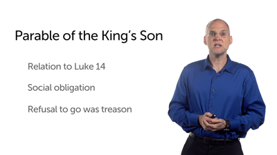 Scorning the King’s Son (Matt 22:1–14)