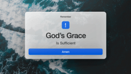God's Grace Ocean  PowerPoint image 1