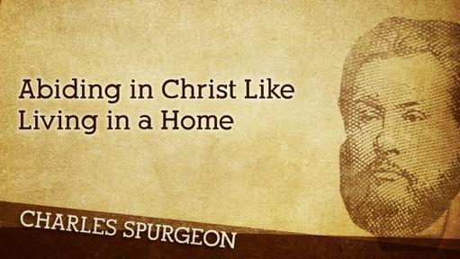 Abiding in Christ Like Living in a Home