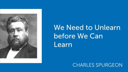 We Need to Unlearn before We Can Learn