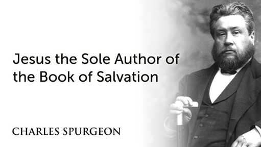 Jesus the Sole Author of the Book of Salvation