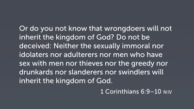 The Consistently Wicked Are Not Christians (1 Cor 6:9–11)