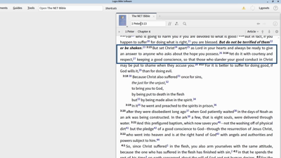 Researching Exegetical Issues in 1 Peter 3:15