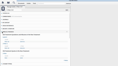 Finding Old Testament Allusions with the Passage Guide and Explorer Tool
