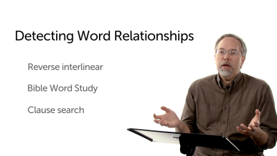 Determining Word Relationships