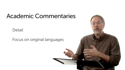 Scholarly Commentaries