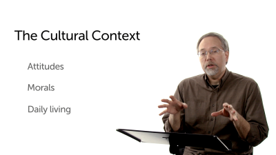 The Cultural Context