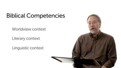 Three Biblical Contexts