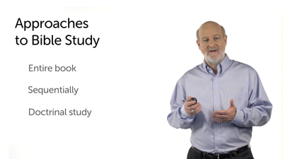 Types of Bible Study
