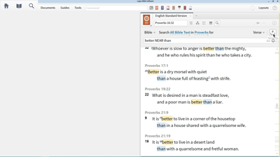 Highlighting Better-Than Statements in Proverbs with Visual Filters
