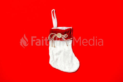 Mini Christmas Stocking