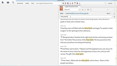Searching the Bible for the Holy Spirit
