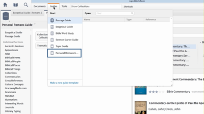 Creating a Custom Guide to Study a Book of the Bible