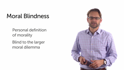 Morally Aimless: Blind to the Moral Dilemma