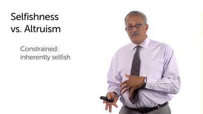 Human Nature: Constrained versus Unconstrained