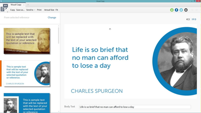 Creating and Sharing Inspirational Quotes with Visual Copy