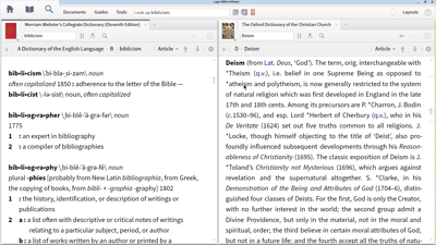 Looking up Unfamiliar Terms in Logos