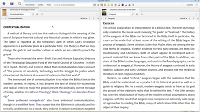 Using Logos Dictionaries to Define Key Terms