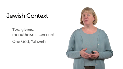 New Testament: The Jewish Context