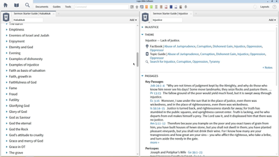 Finding Points of Application for Habakkuk