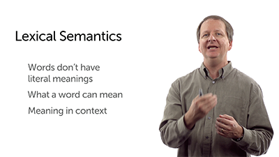 Lexical Semantics