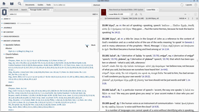 Searching Louw-Nida and Ancient Literature: Logos in John 1:1