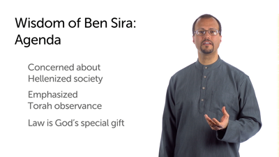 The Wisdom of Ben Sira