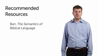 Resources: Word Studies