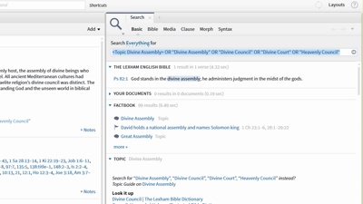 Finding Resources that Discuss the Divine Assembly’s Eschatological Role