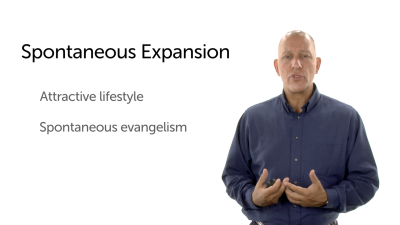 Spontaneous Expansion of the Church
