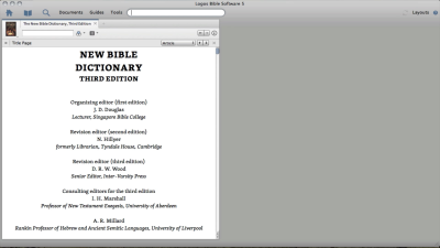 Using a Bible Dictionary to Understand the Significance of Tabernacle