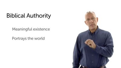 The Authority of the Biblical Story