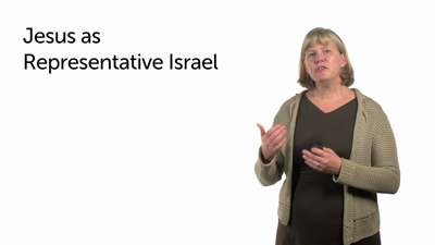 Jesus as Representative Israel