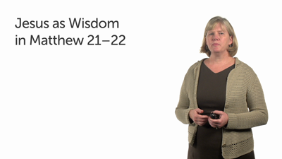 Jesus as Wisdom in Conflict