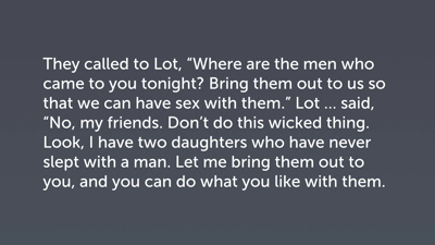 Sodom and Gibeah
