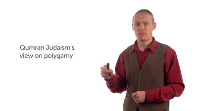 Old Testament Monogamy According to Qumranic Judaism
