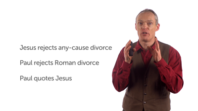 Jesus and Paul’s Perspectives on Divorce