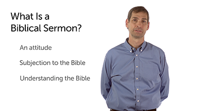 A Biblical Sermon Begins with Attitude