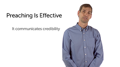 Pragmatic Reasons to Preach
