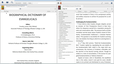 Two Resources Useful for Researching Historical Christians