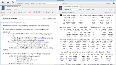 Creating Sermon Outlines in Logos