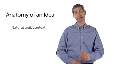 The Anatomy of an Idea